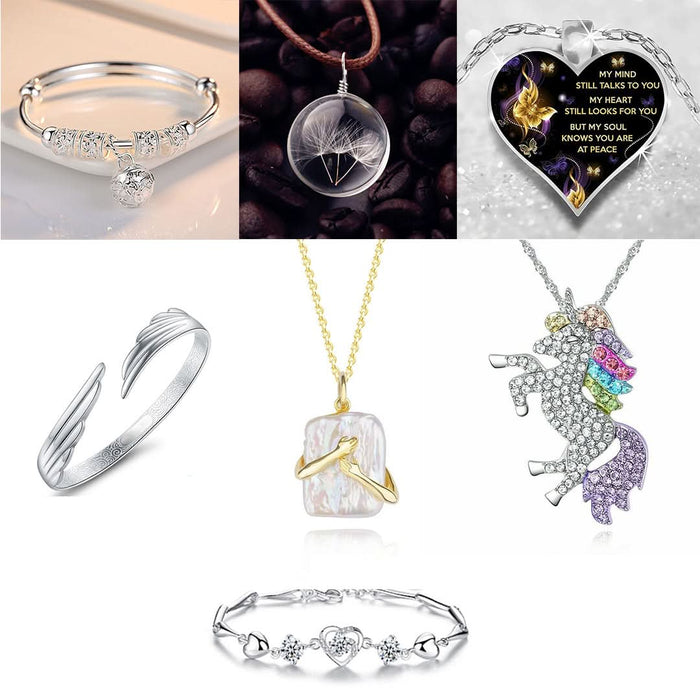 7-in-1 Charm Extravaganza — seven-piece charm bracelet bundle